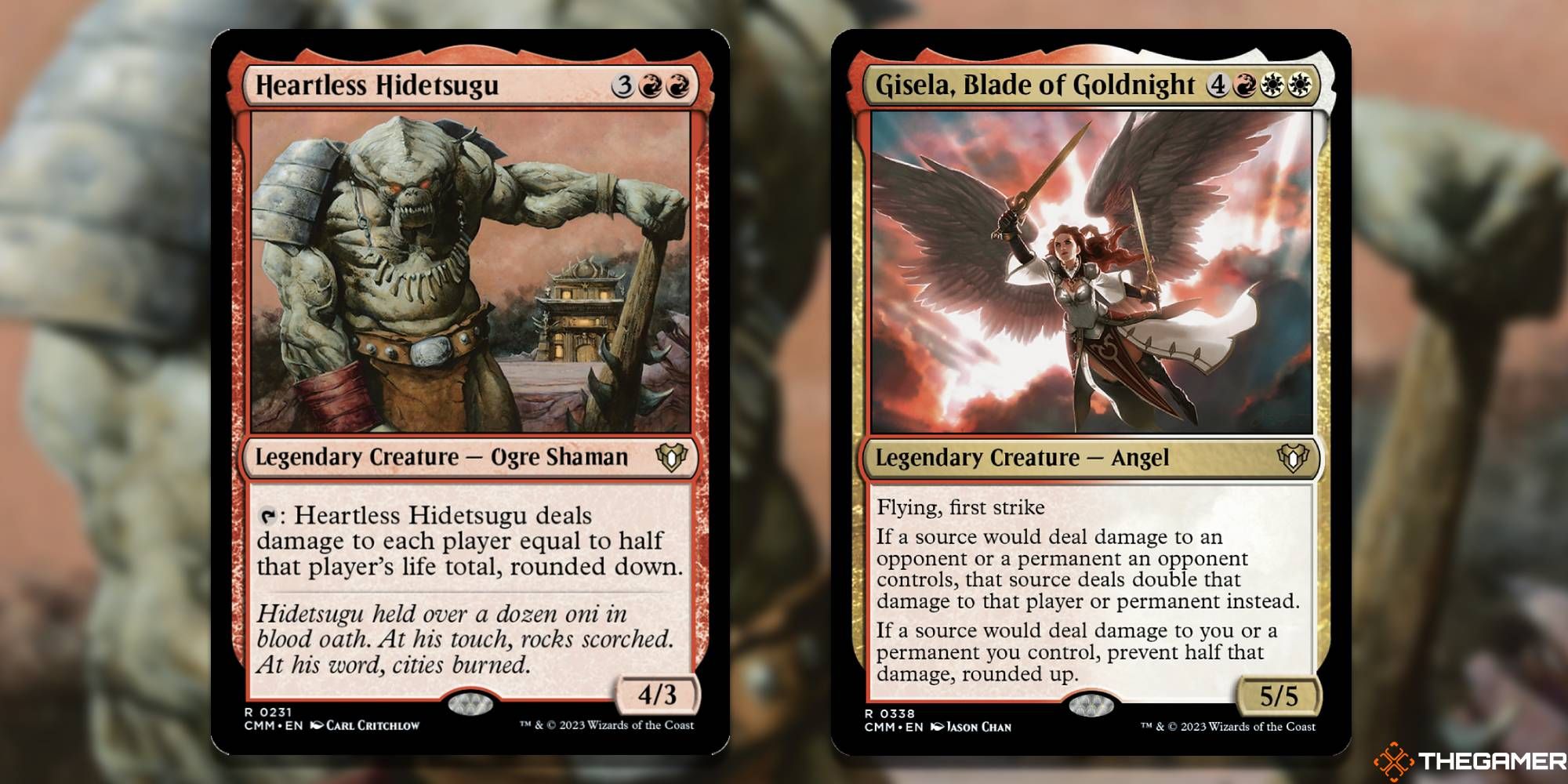 Heartless Hidetsugu + Gisela, Blade of Goldnight