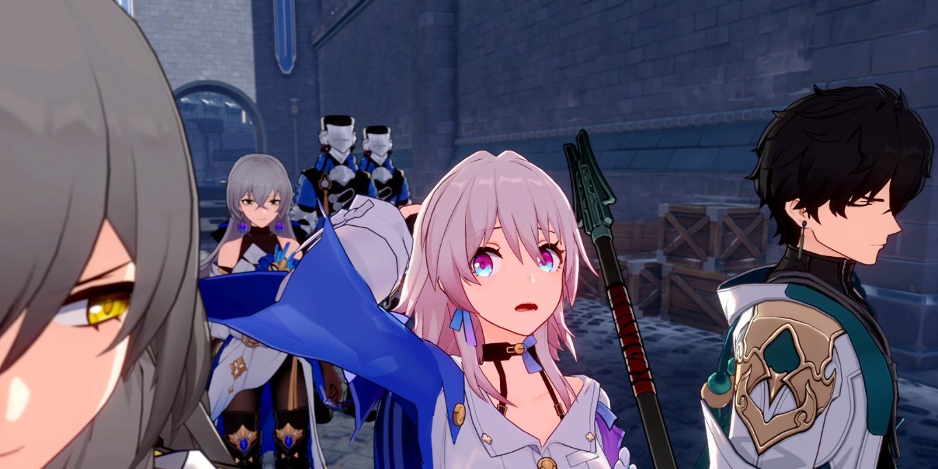 Honkai Star Rail Bronya Catching Trailblazers