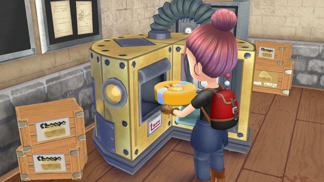 story of seasons a wonderful life processing room making s star cheese