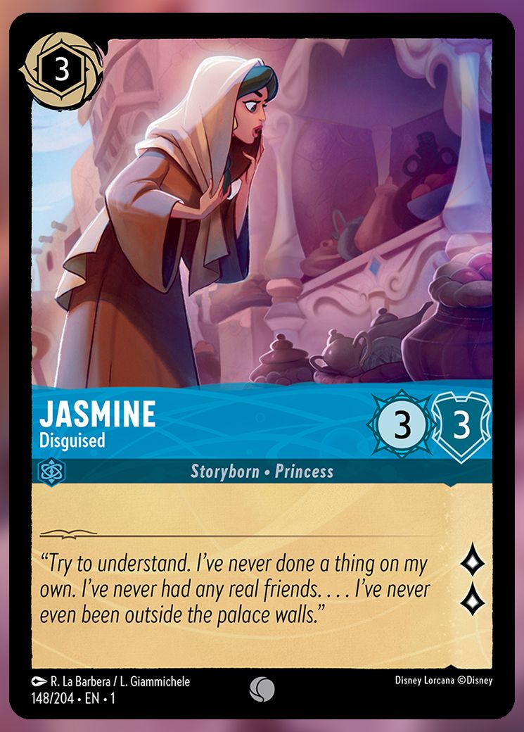 Jasmine, Disguised