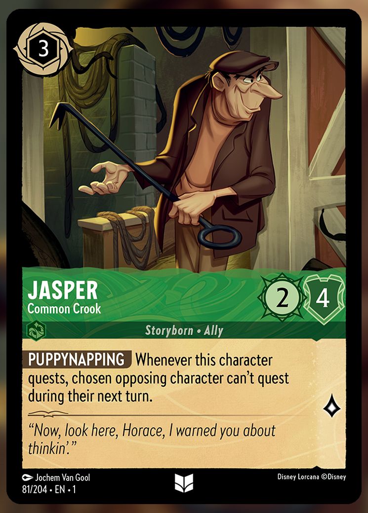 Jasper, Common Crook