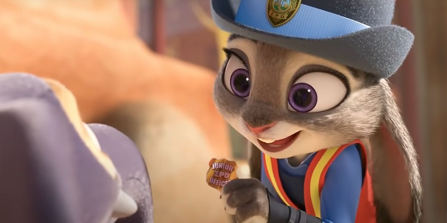 JudyHopps as a parking warden