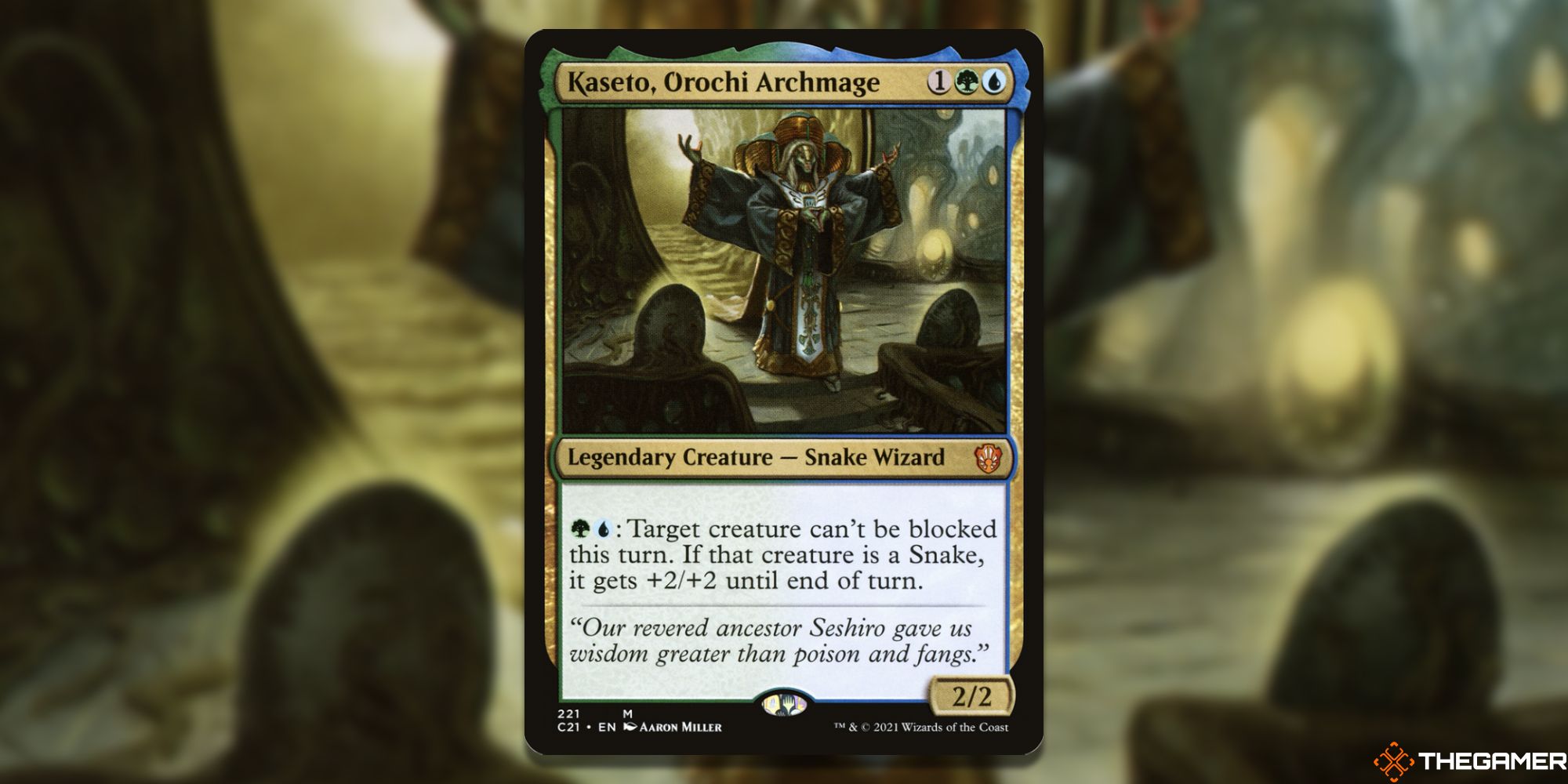 MTG: Kaseto, Orochi Archmage card