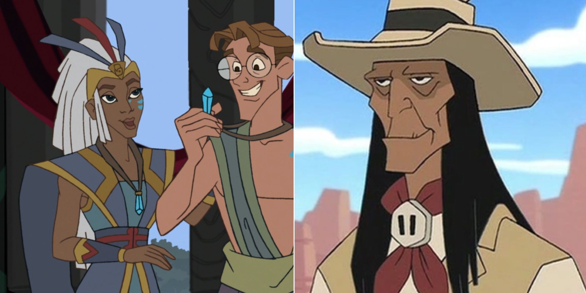 Kida, Milo, And Chakashi From Atlantis Milos Return