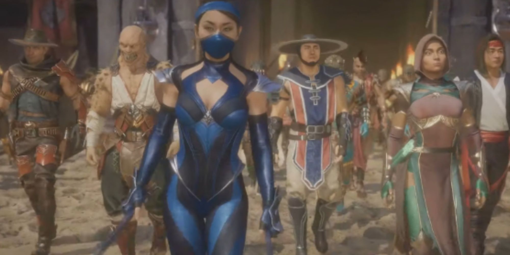 Kitana Stages A Coup In Outworld With Other Warriors From The Past