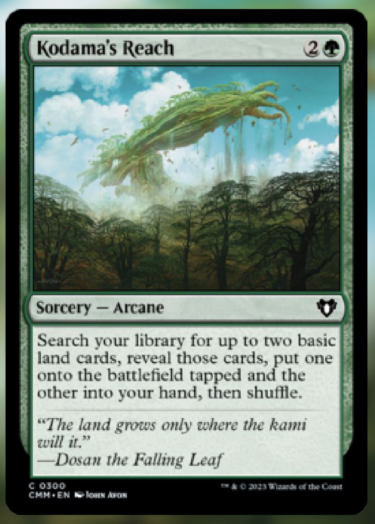 Kodama's Reach