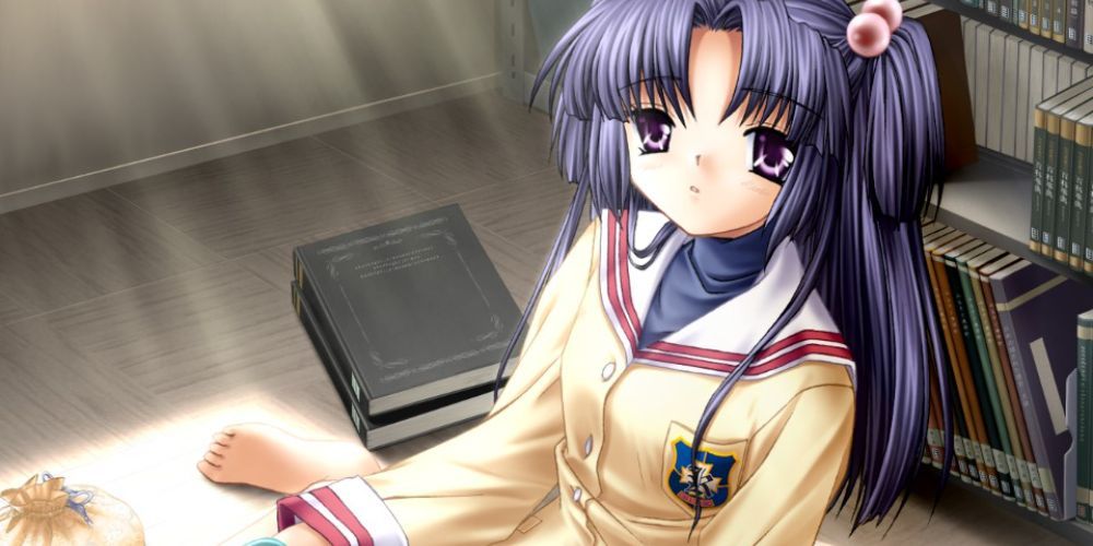 Kotomi with her books