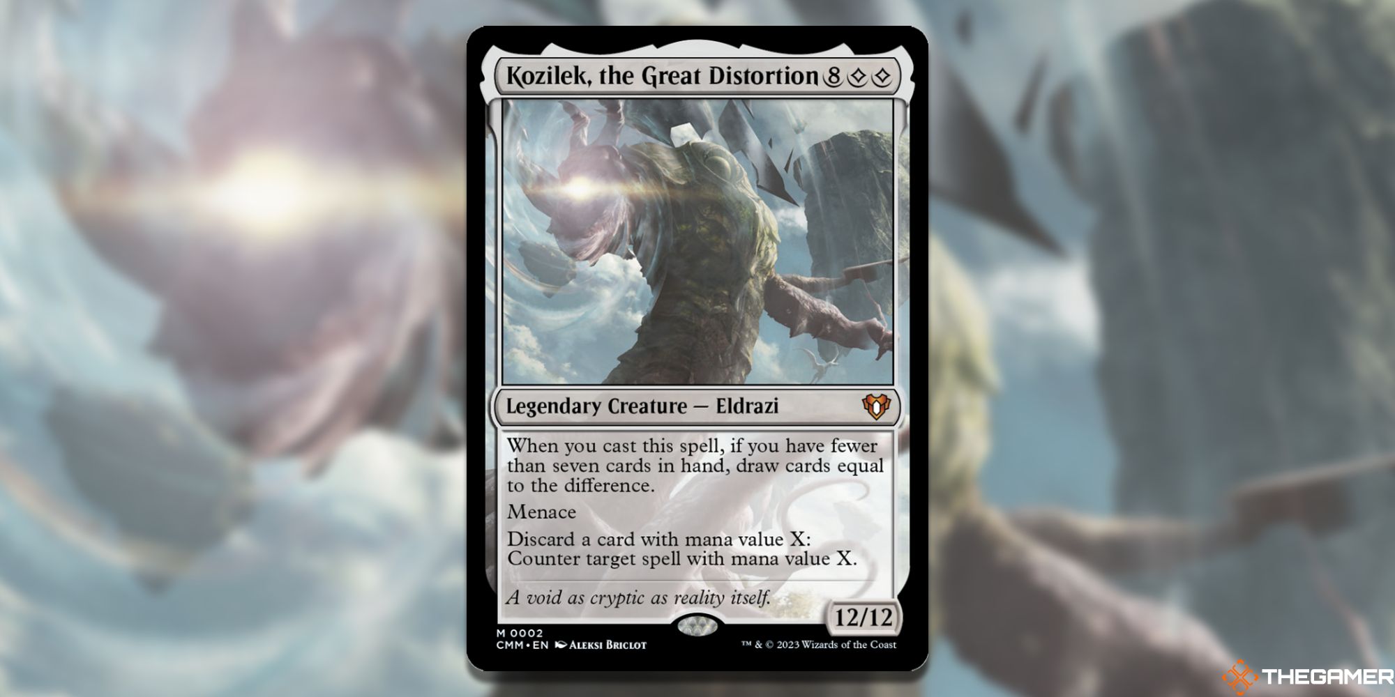 MTG: Kozilek, the Great Distortion card