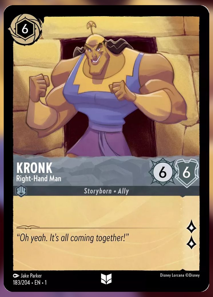 Kronk, Right-Hand Man