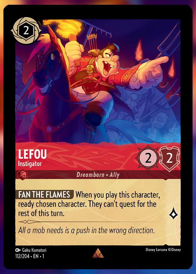 Lefou, Instigator