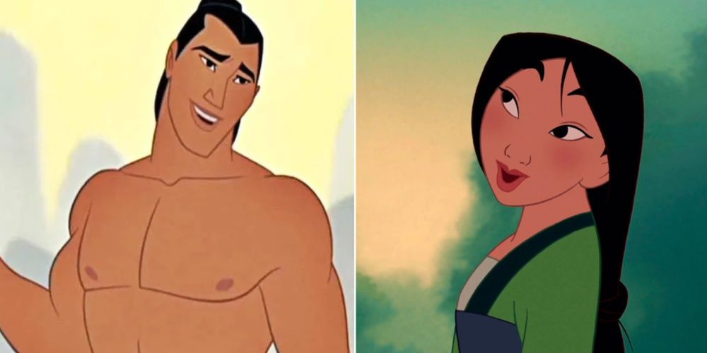 Li Shang And Mulan From The Movie