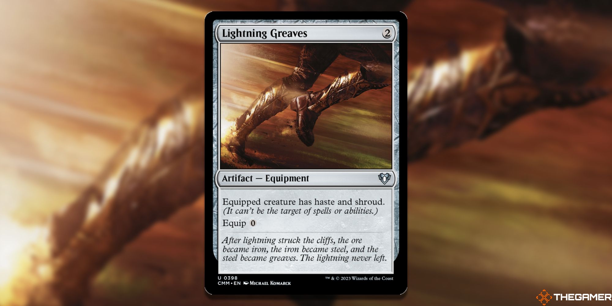 MTG: Lightning Greaves card