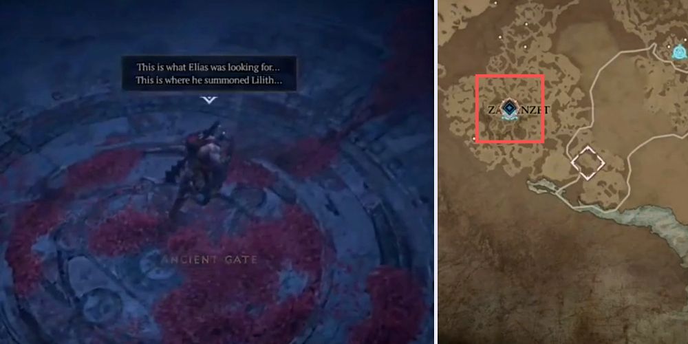 Lilith's Summoning and Sacrificial Chamber in Diablo 4
