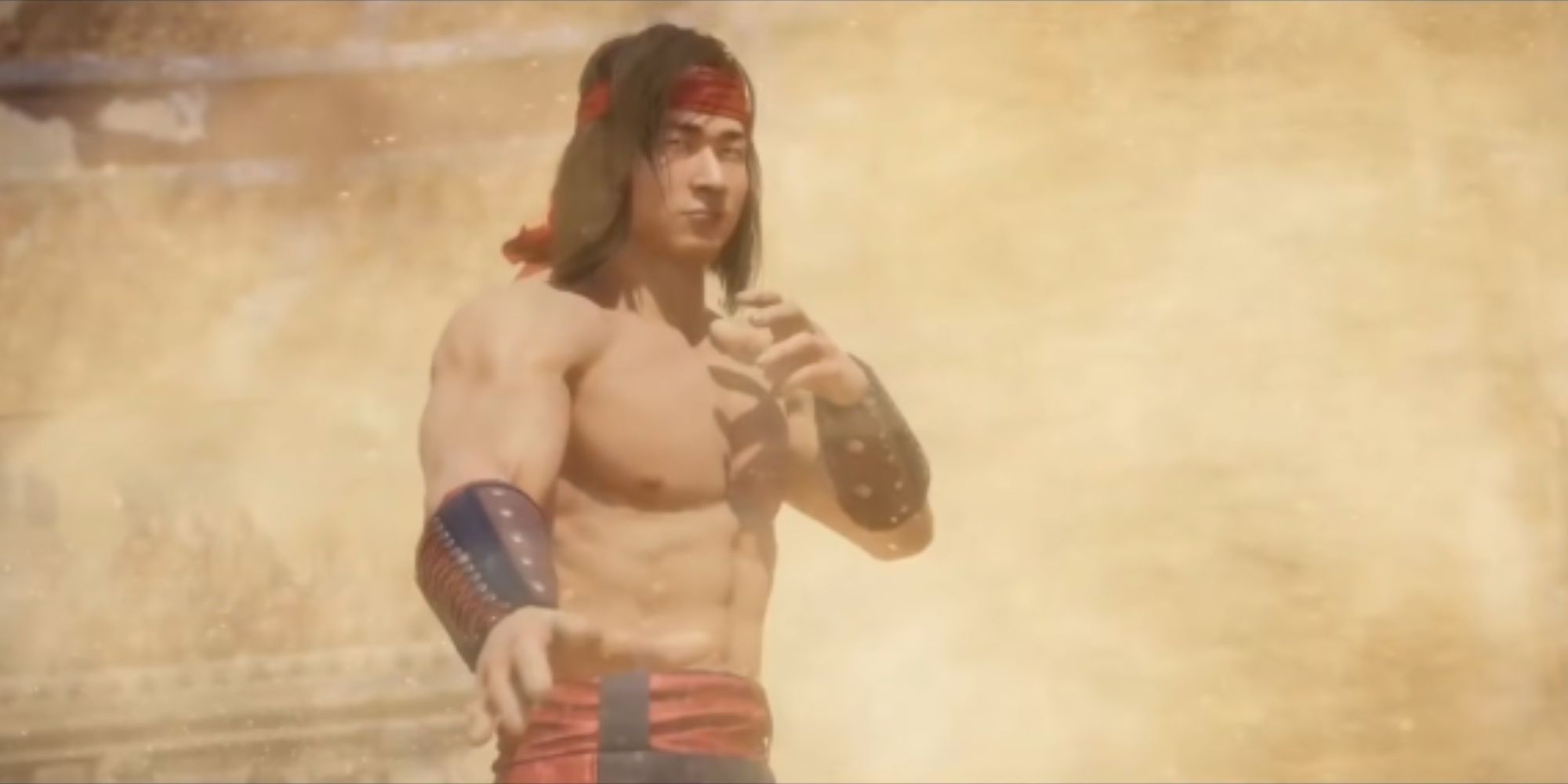 Liu Kang From The Past Suddenly Appears