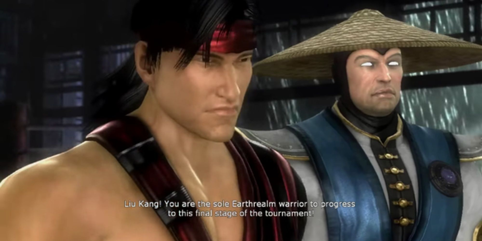 Liu Kang Preparing To Fight Ermac in MK9