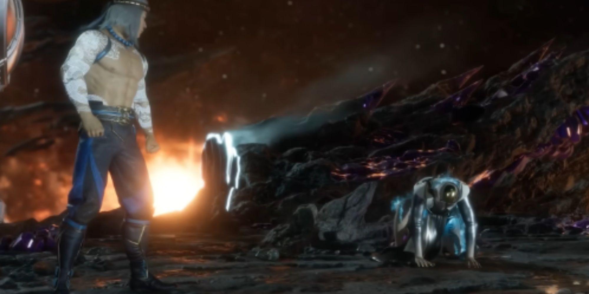 Liu Kang Vs Kronika In The Prehistoric Age