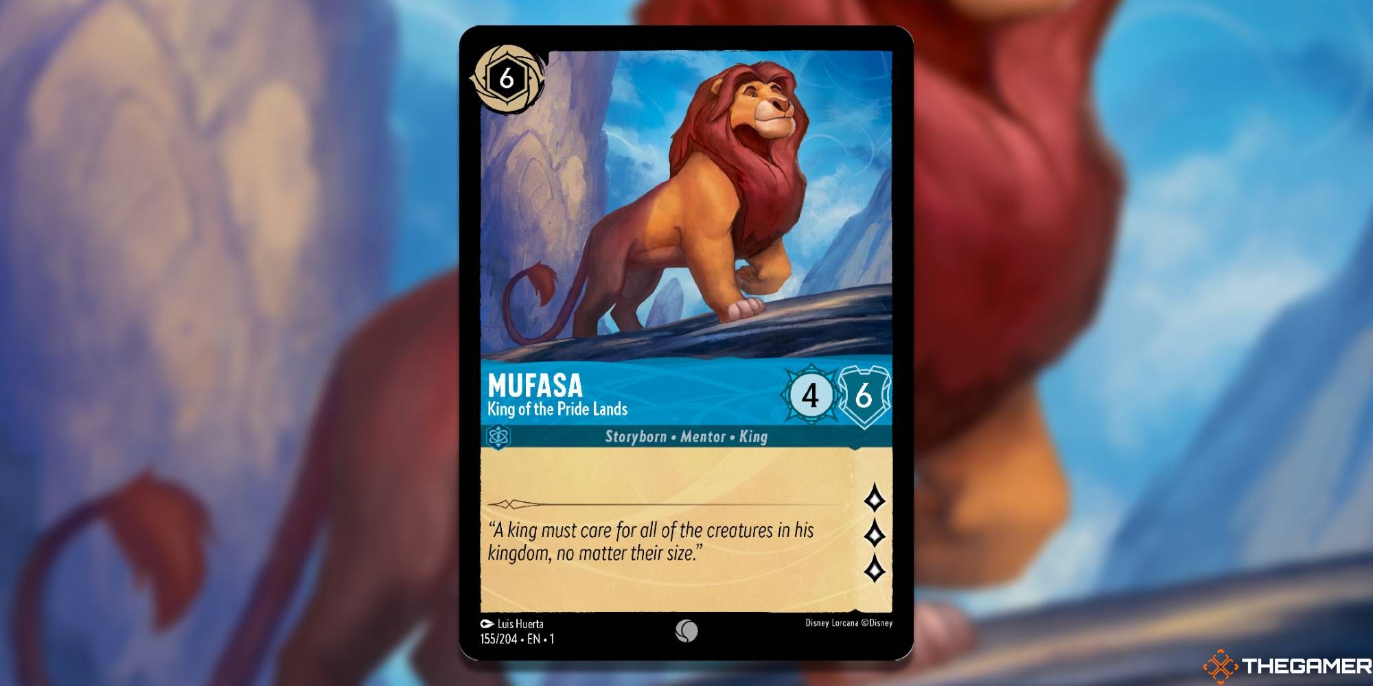 lorcana mufasa