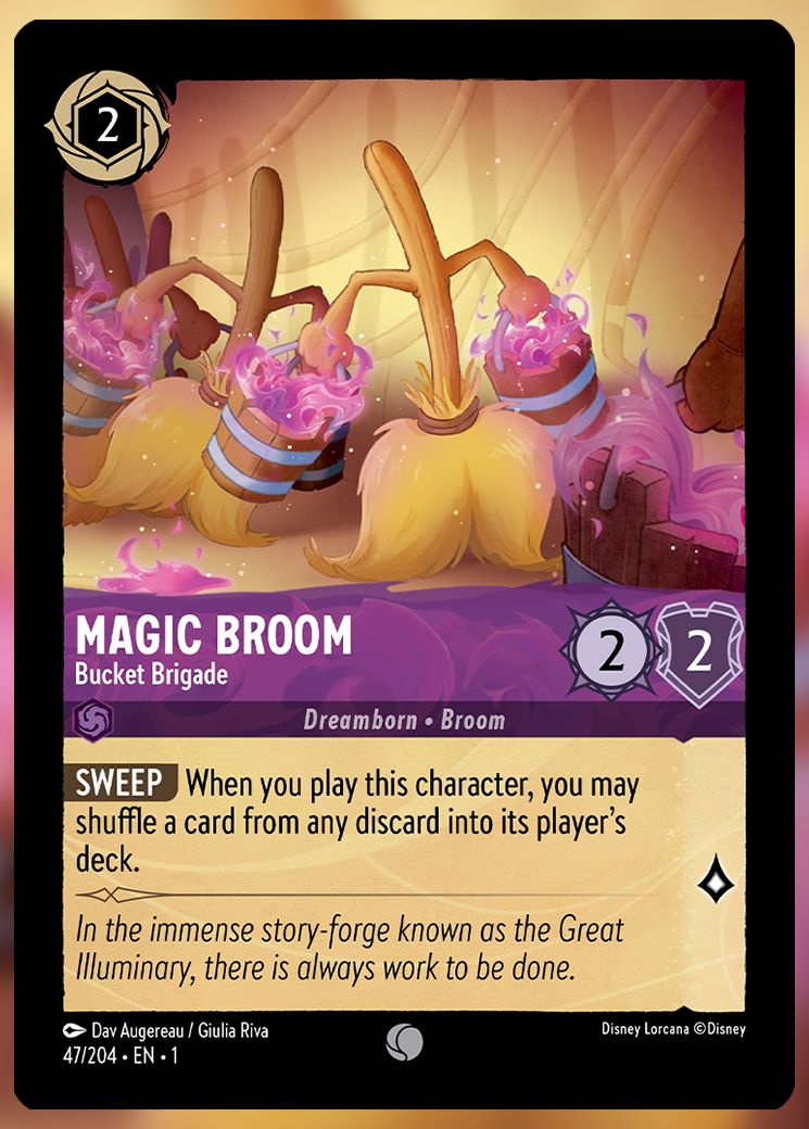 Magic Broom, Bucket Brigade