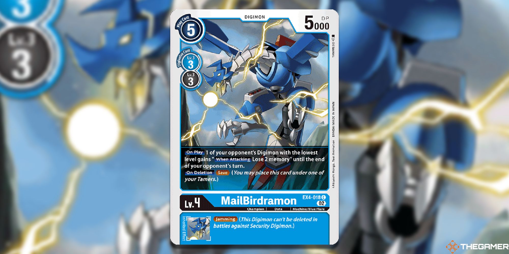 mailbirdramon digimon card game ex4