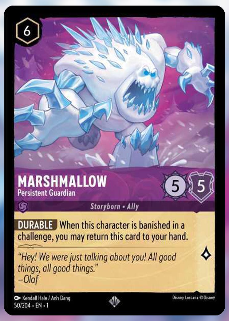 Marshmallow, Persistent Guardian