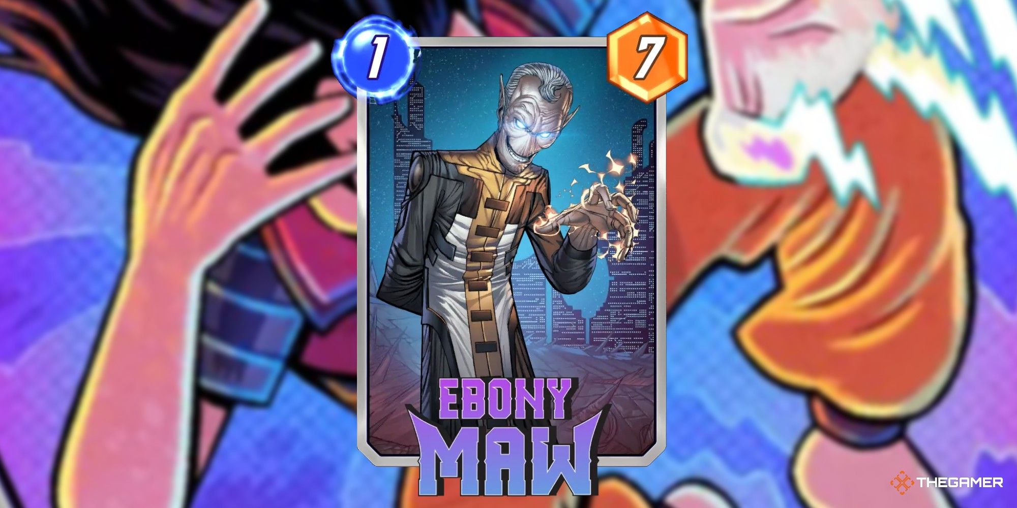 Marvel Snap Ebony Maw Card