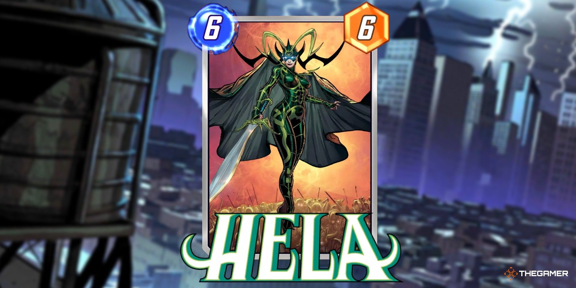 Marvel Snap Hela Card