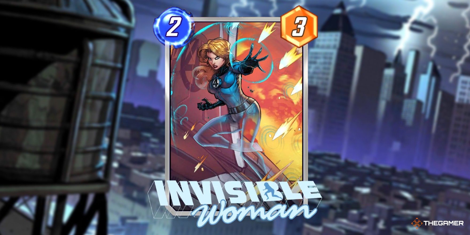 Marvel Snap Invisible Woman Card