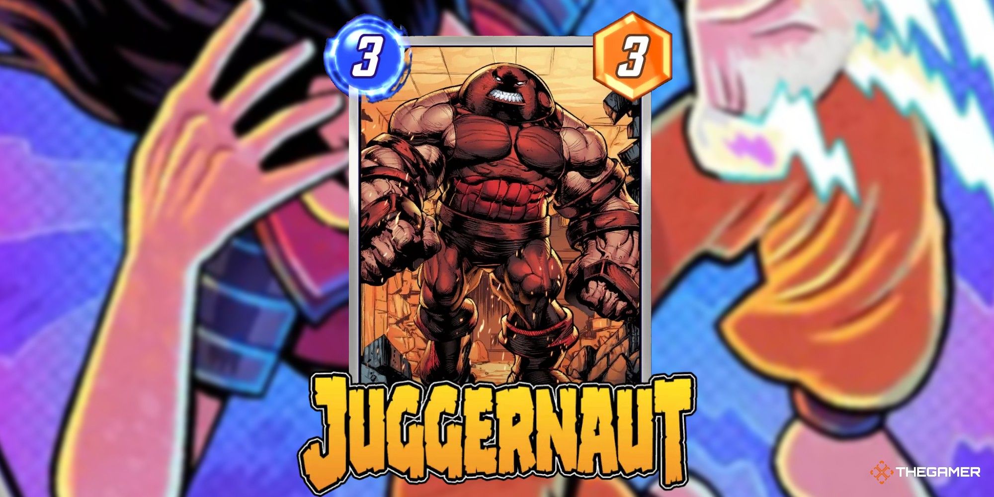 Marvel Snap Juggernaut Card