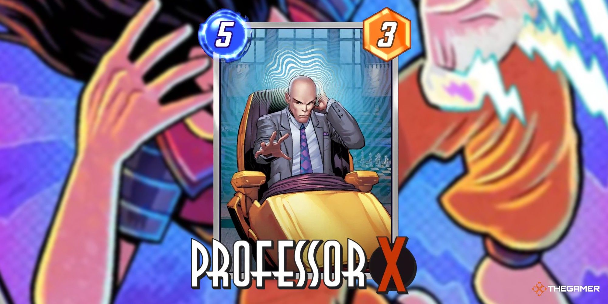 Marvel Snap Professor X Card