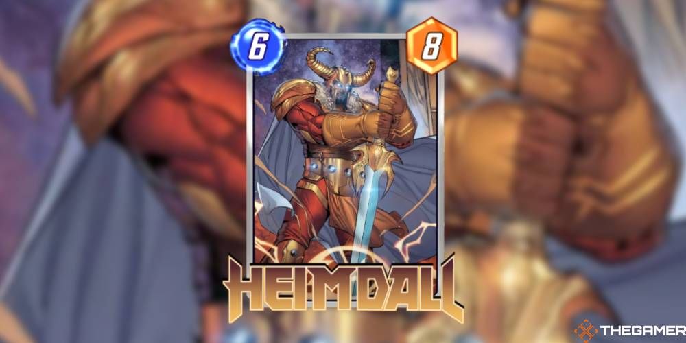 Marvel Snap Spider-Man 2099 Deck Heimdall standard variant