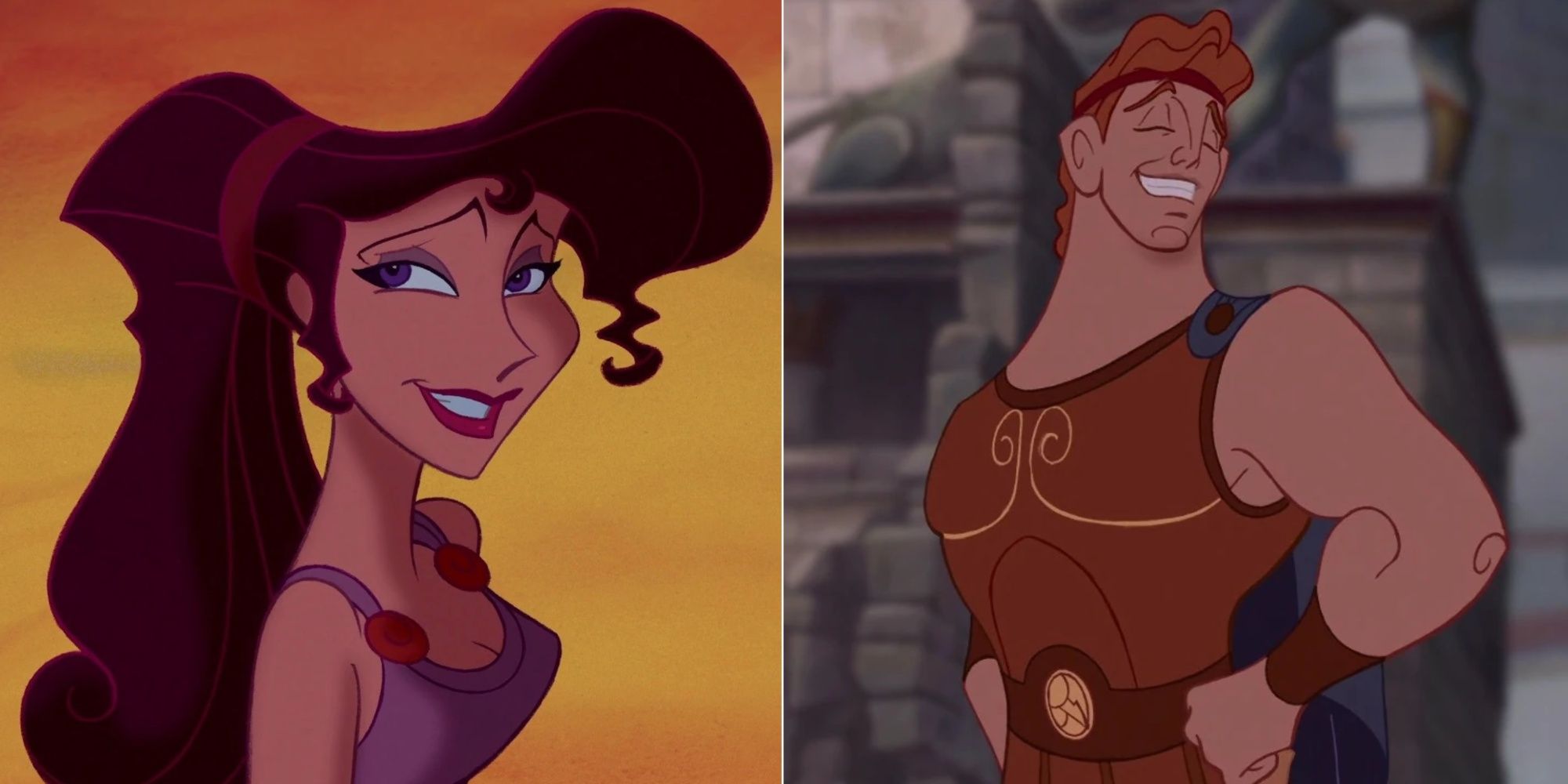 Meg And Hercules From The Movie Hercules
