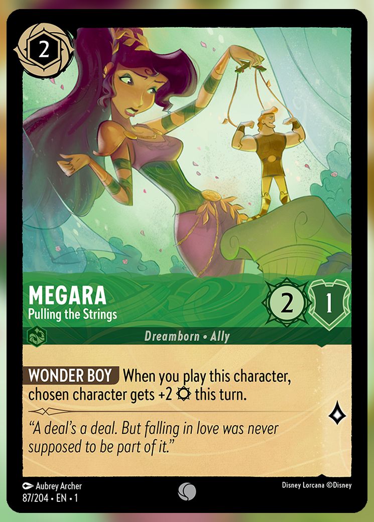 Megara, Pulling the Stringsd