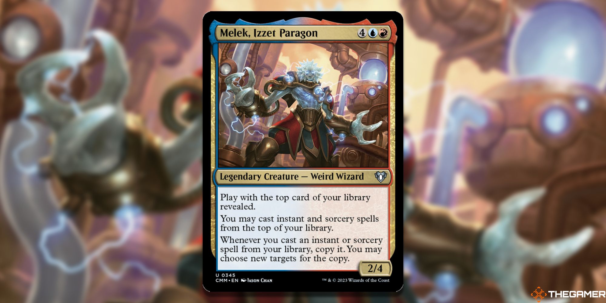 MTG: Melek, Izzet Paragon card