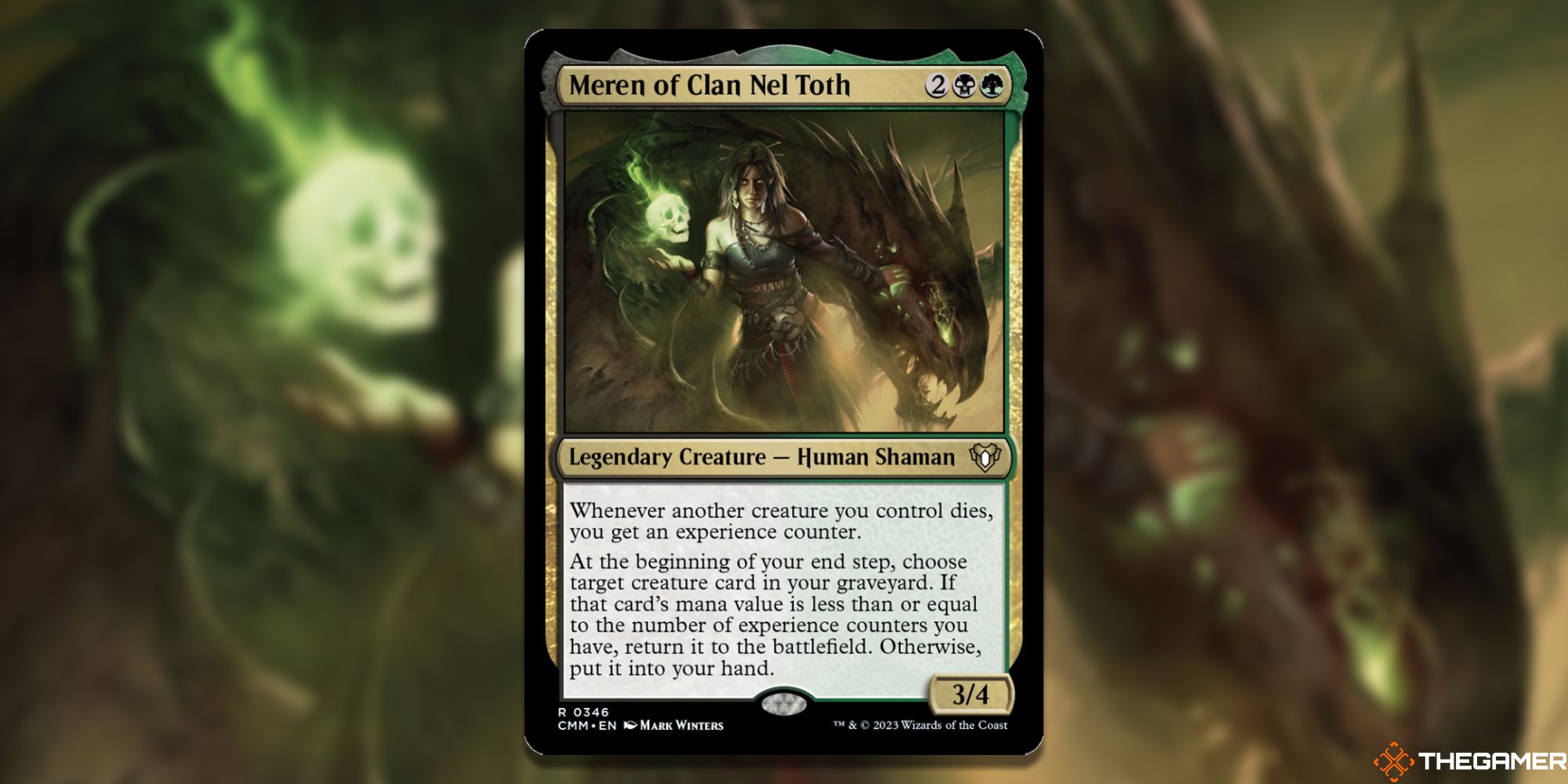 MTG: Meren of Clan Nel Toth card