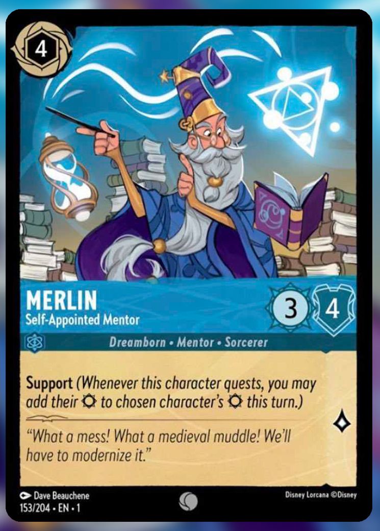 Merlin, Self-Appointed Mentor