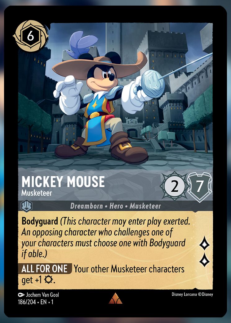 Mickey Mouse, Musketeer