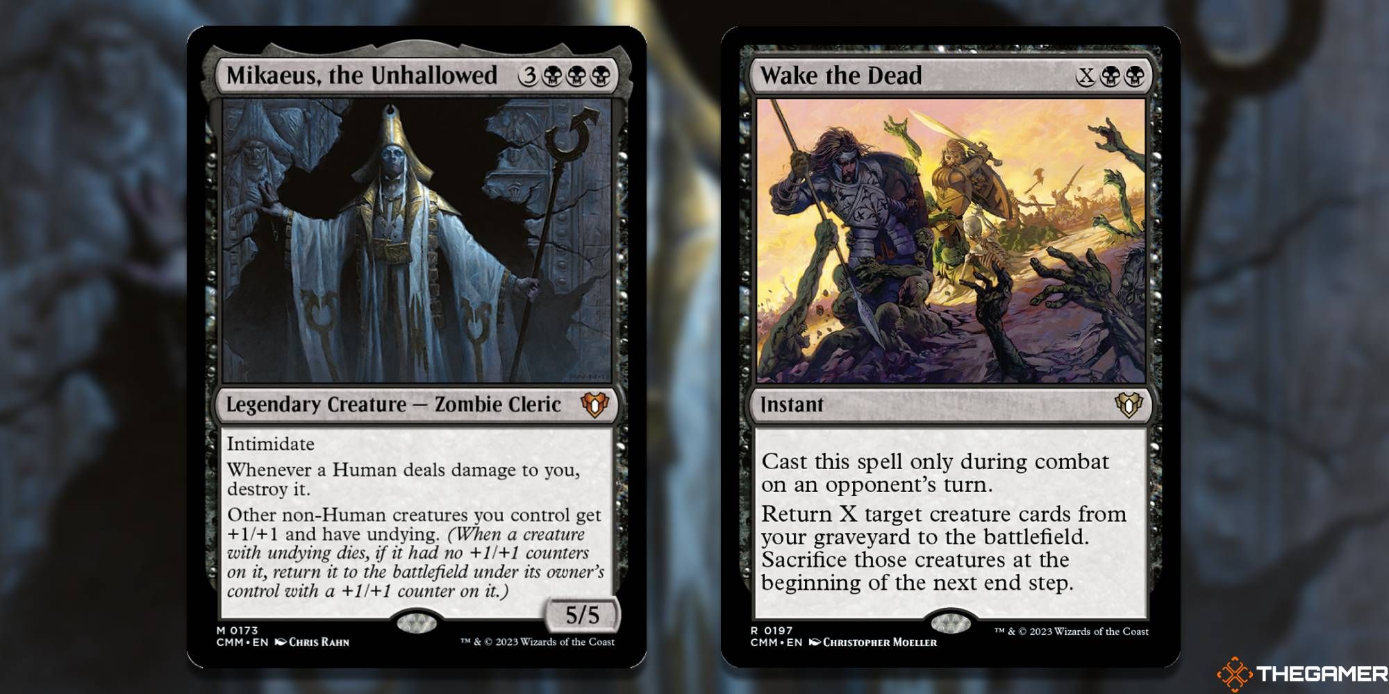 Mikaeus, the Unhallowed + Wake the Dead