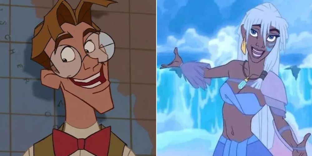 Milo And Kida From Atlantis The Lost Empire