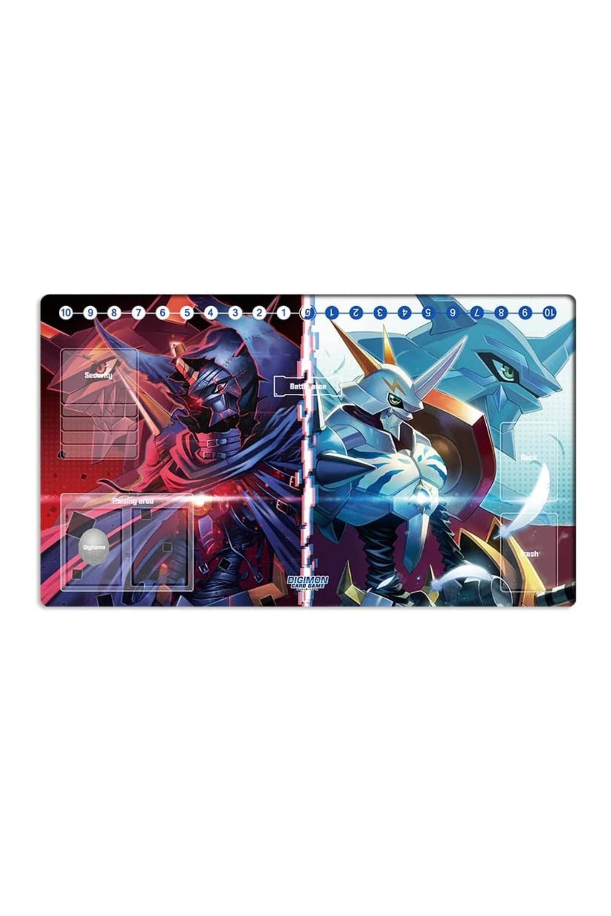 Mlikemat Diaboromon Duel Playmat for Digimon TCG Cover