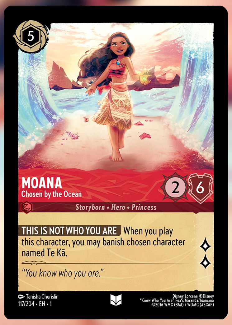 Moana, Chosen by the Ocean