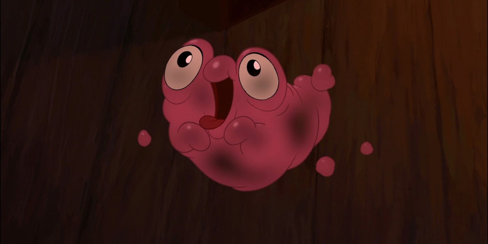 Morph with his tongue out in Treasure Planet