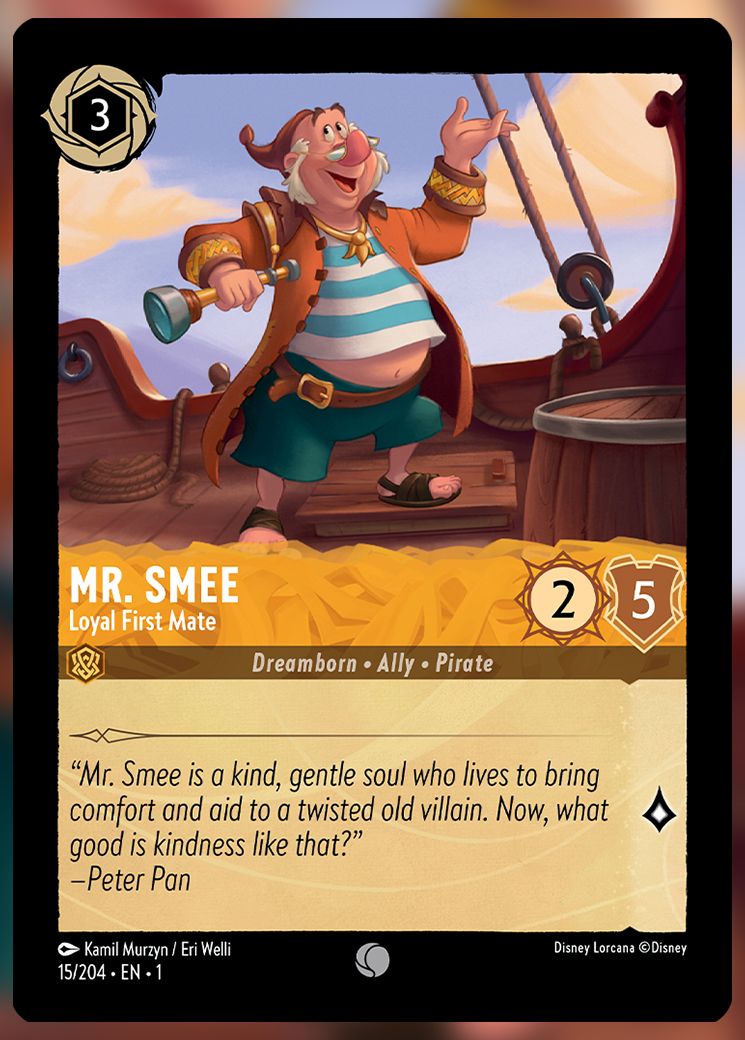 Mr. Smee, Loyal First Mate