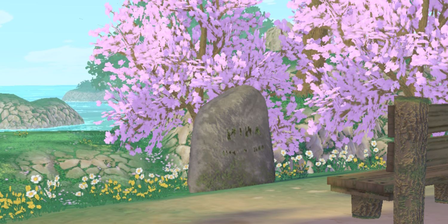 Nina's grave in Story of Seasons A Wonderful Life