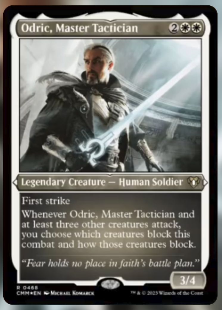Odric, Master Tactician