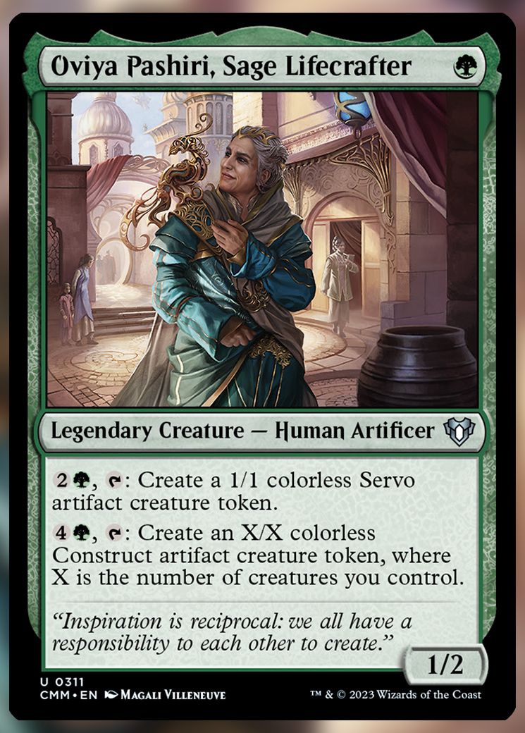 Oviya Pashiri, Sage Lifecrafter