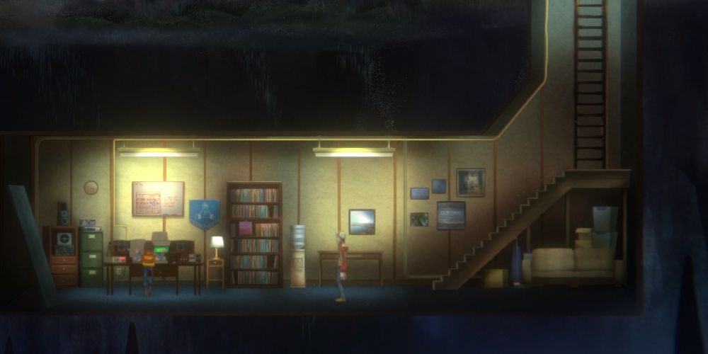 riley poverly destroys the parentage radio equipment as jacob summers looks on in oxenfree 2: lost signals