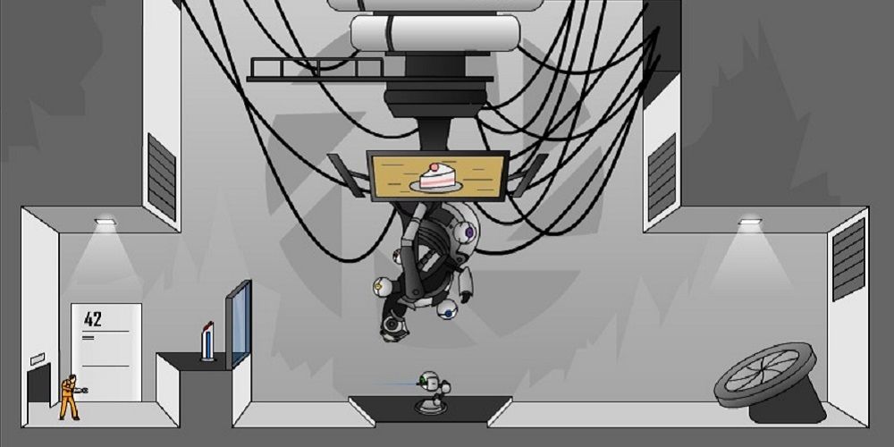 portal flash version glados