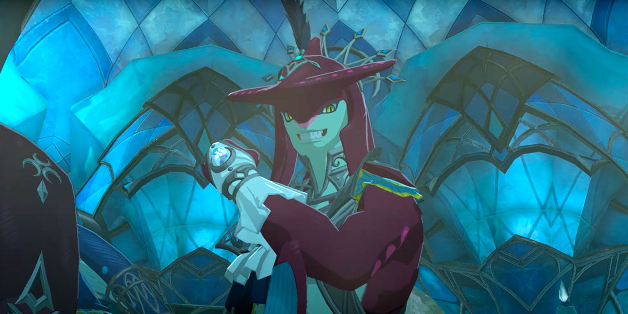 The Legend of Zelda Tears Of The Kingdom: Sidon Striking A Pose And Smiling