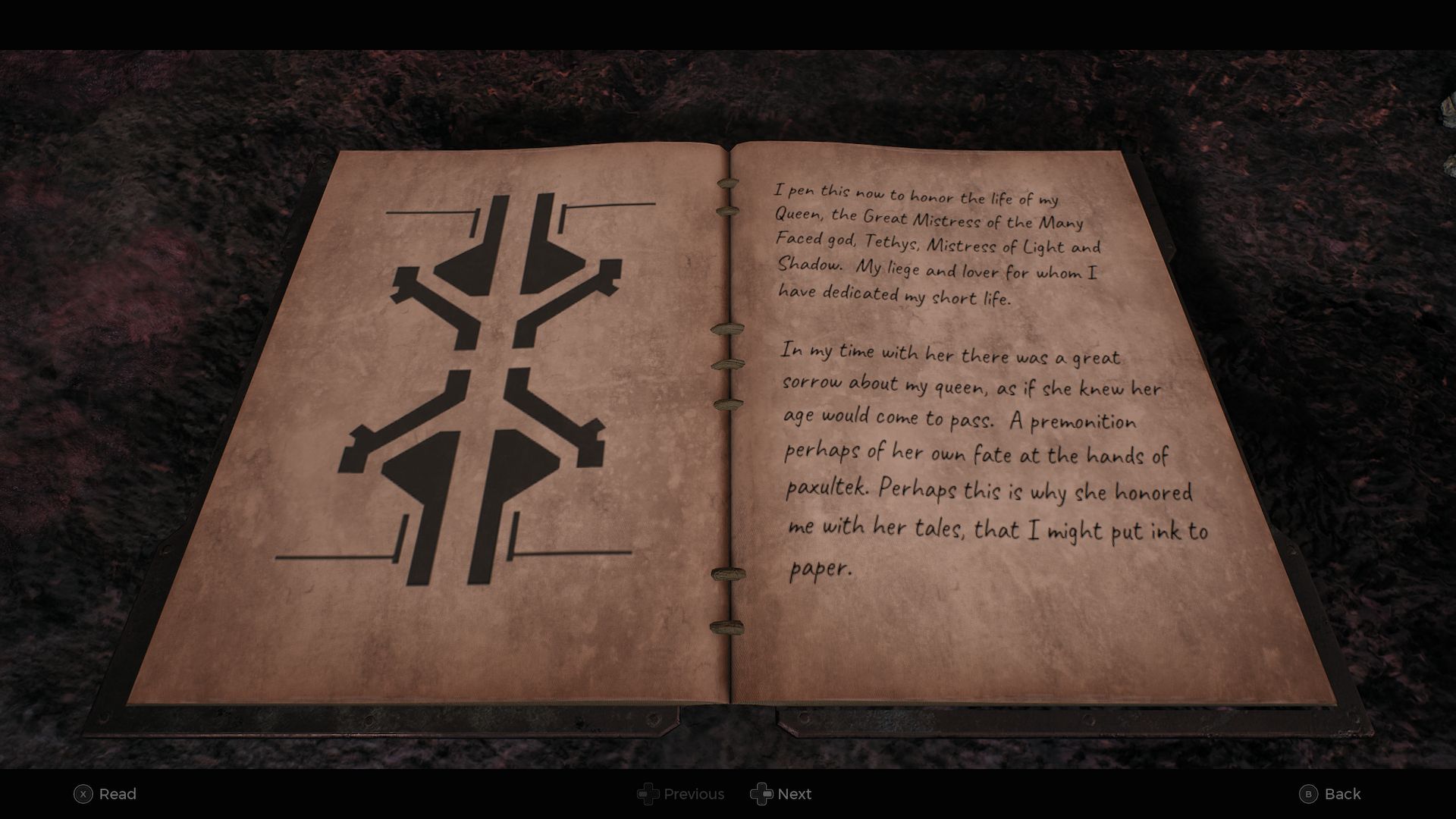 Remnant 2 Screenshot Of Design In Book
