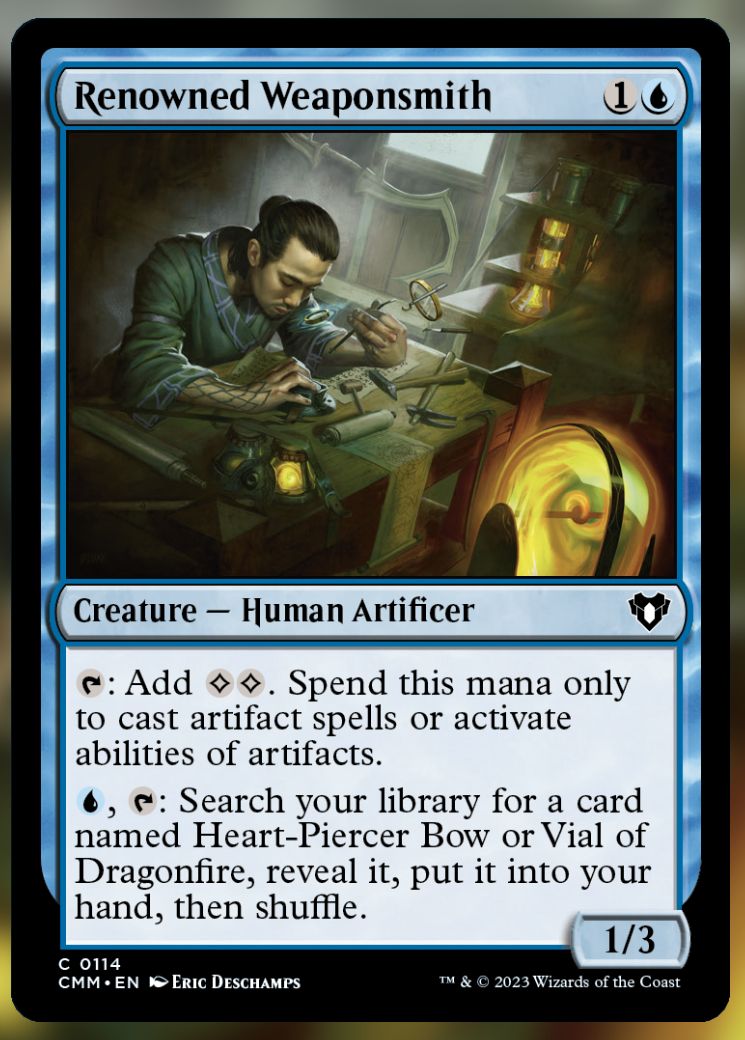 Renowned Weaponsmith